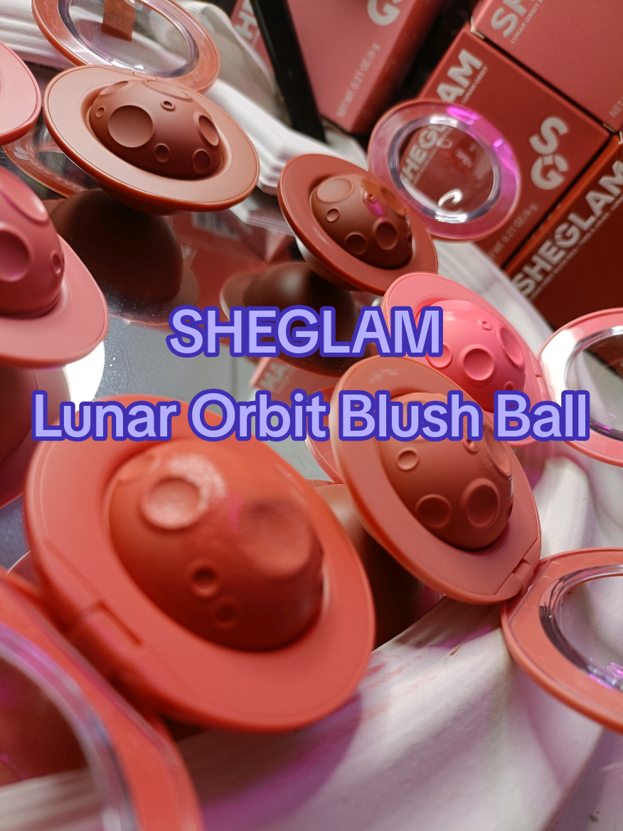 NEW SHADES FROM @SHEGLAM lunar Orbit blush ball. I really in love💘  #SHEGLAM #SHEGLAMBlush #sheglamblushball  thank you so much sheglam #sheglamhaul  SEARCH ON SHEGLAM Lunar Orbit blush ball for purchase these products 💯 #unboxingmakeup #makeup #sheglampartner 