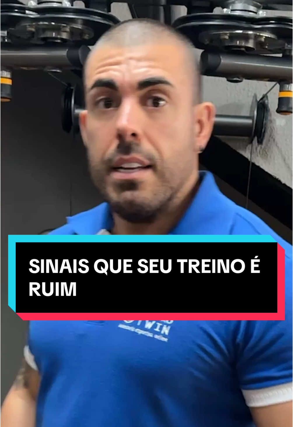 ➡️ Coloca pra me seguir que nos próximos 365 dias eu vou postar 1 dica por dia 💪🏼 Sinais que seu treino é ruim #leandrotwin #Fitness #academia #musculação #treino 