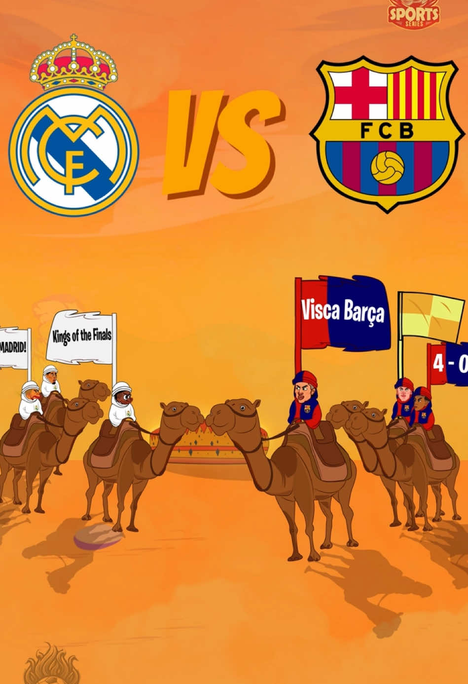 Real Madrid vs Barcelona in The Super Cup Final 🔥