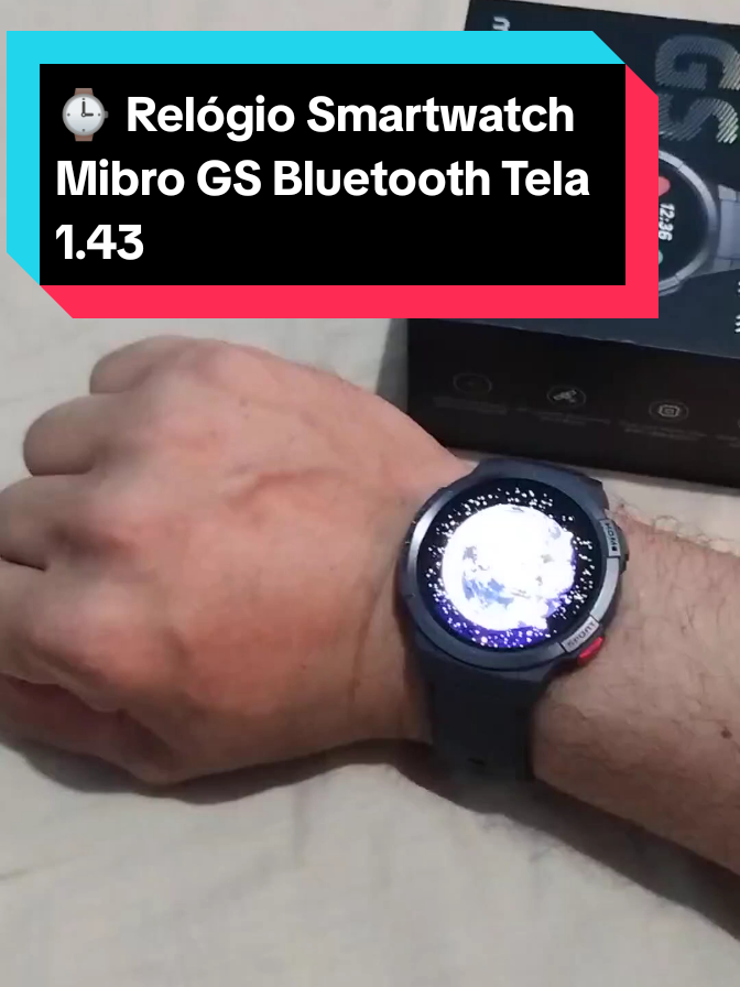 ⌚ Relógio Smartwatch Mibro GS Bluetooth Tela 1.43⌚ Tela: Tela AMOLED HD de 1.43 polegadas. 📱 Conectividade: Bluetooth 5.1 para conexão perfeita com smartphones. 📶 Bateria: Até 24 dias de duração com uma única carga. 🔋 #relogio #relogiosmartwatch #relogiomasculino #relogiofeminino #Fitness #fit #atividadefisica #saude #monitoramento #DIY #vidasaudavel #vida #Smartwatch #comprasonlines #compraonline #amazonofertas #Amazon #lojavirtual #loja #achadosamazon #achados #achadinhos #trendingreels #trending 