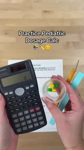 Did you get this one right?  #medmath #dosagecalculation #dosagecalc #nursingexams #nursingschool #nurseinthemaking #studentnurse