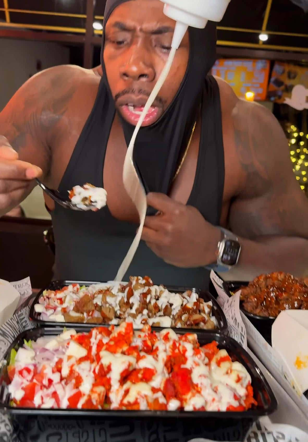 How did they know it was me!? 🤷🏾‍♂️ @OMGYRO  • 📍307 Irvington Ave South Orange NJ 07079 • • • #Foodie #restaurant #comedy #halalfood #energy 