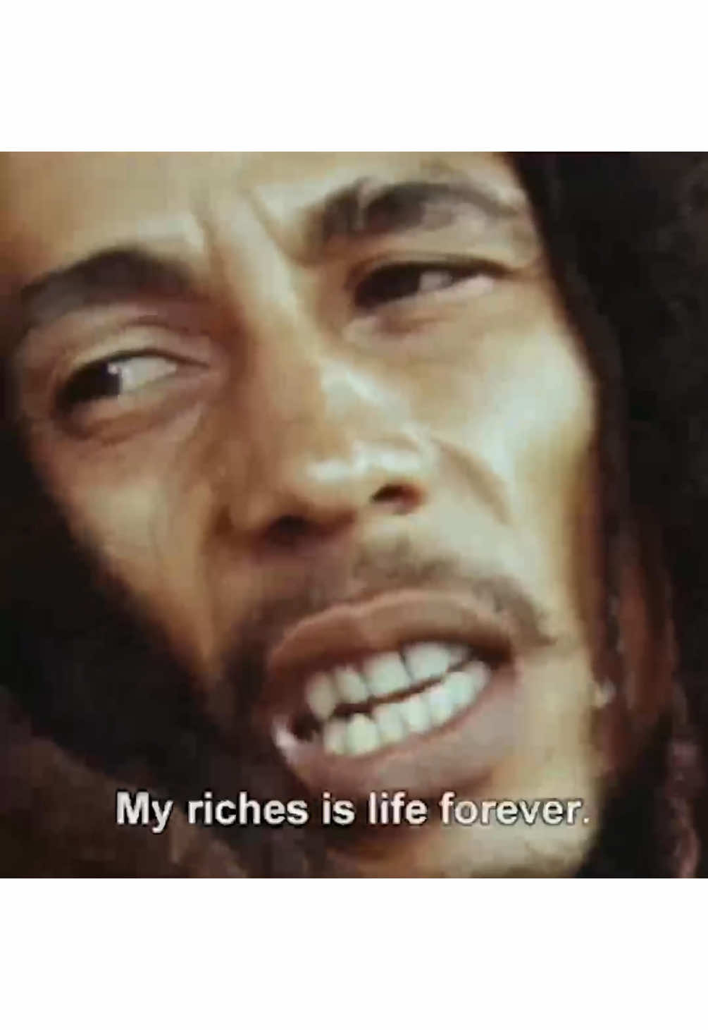 Rich with life fr 📹 :  @M O M E N T S  #bobmarley #jah #bobmarleyedit #fyp #foryoupage #inspiration 