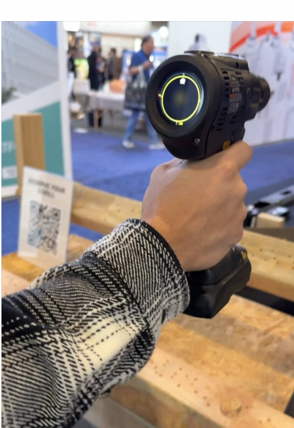 Innovative High Tech Drill! #cooltools #construction #innovation #tradeshow #CES