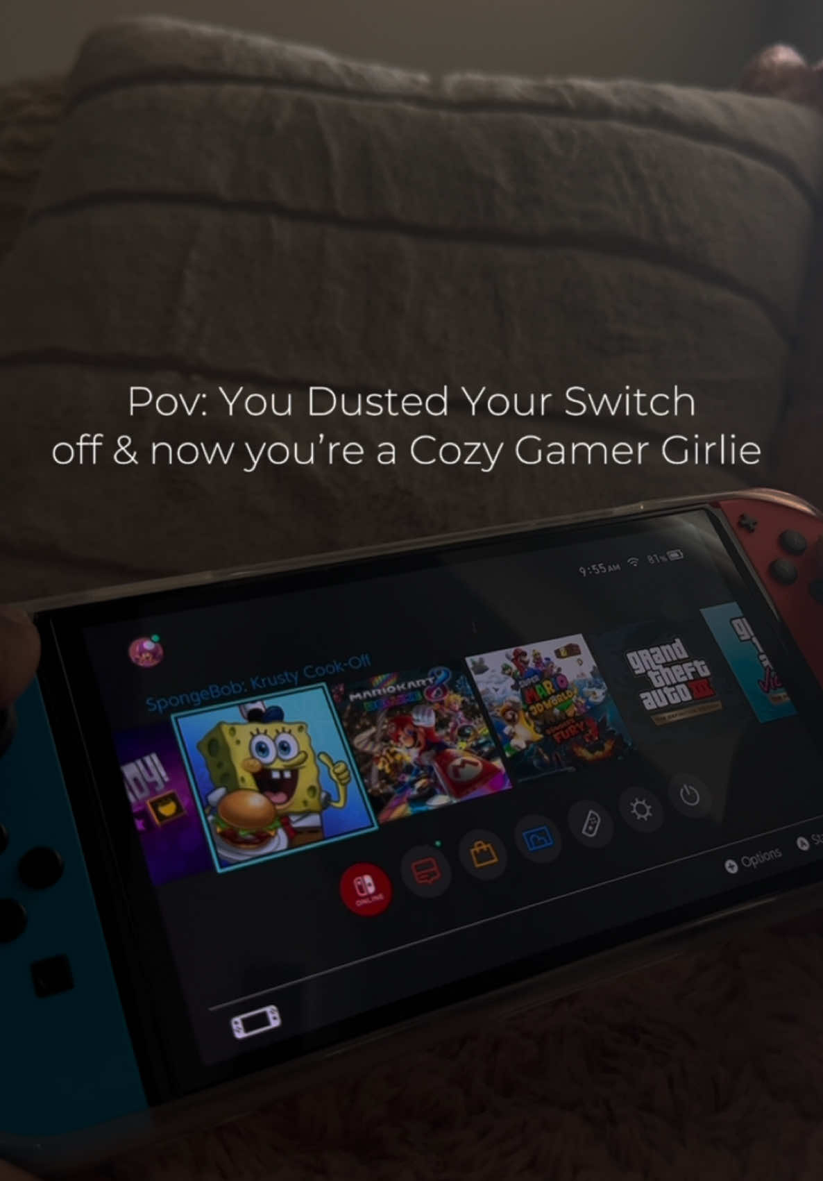 drop your friend Code ladies 💓🐻#cozygamer #cozygames #nintendoswitch #oledswitch #krustycookoff #palia #DisneyDreamlightValley #animalcrossing #stardewvalley 