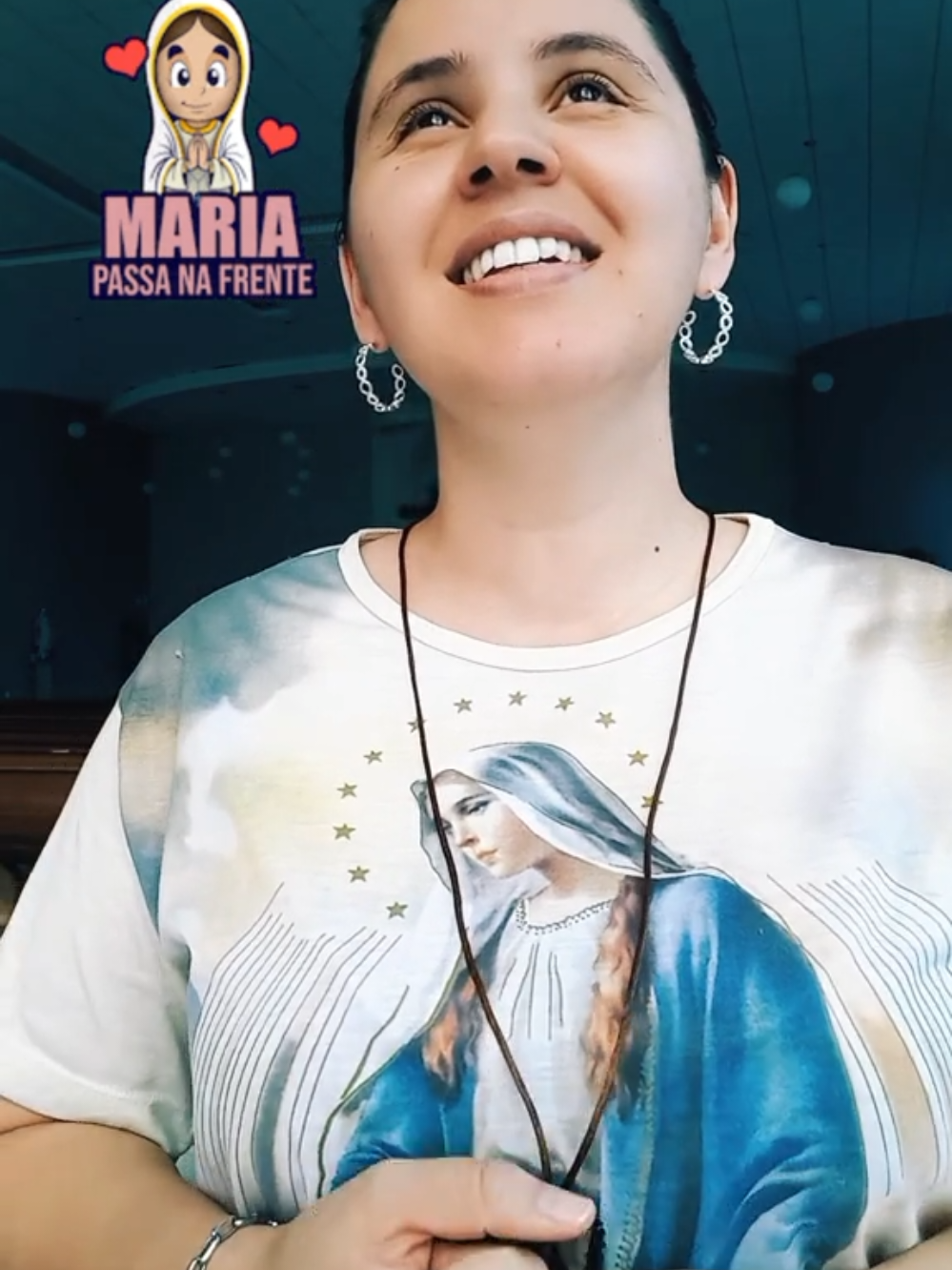 Ave Maria!!! VAMOS CANTAR COMIGO MEU POVO!! #maria #avemaria #cantando #igreja #igrejacatólica #religiaocatolica #fé #amor #foryou #cantar #rezar 