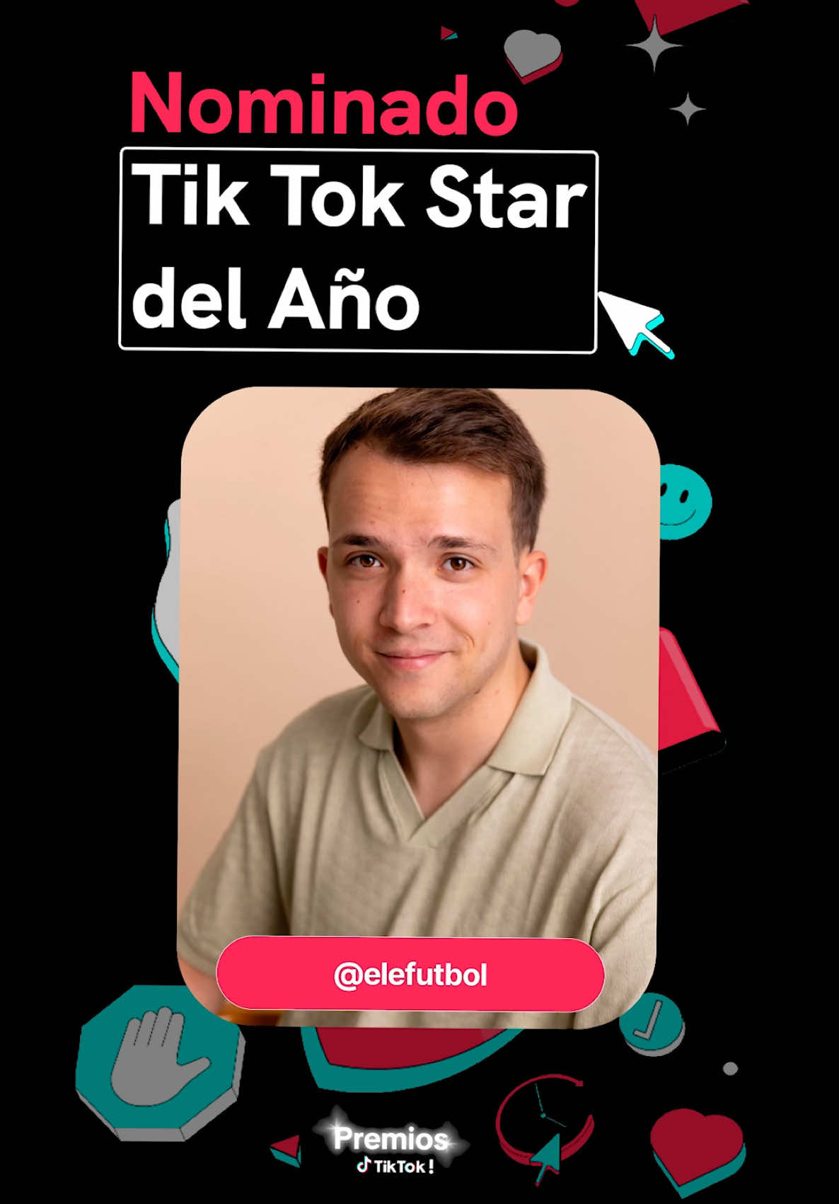 Me han nominado a los #PremiosTikTok en la categoría de Tik Tok Star del año. Un reconocimiento increíble para un creador de fútbol. Os quiero #premios #tiktok #kroos #cristiano #baggio #futbol #deportesentiktok 