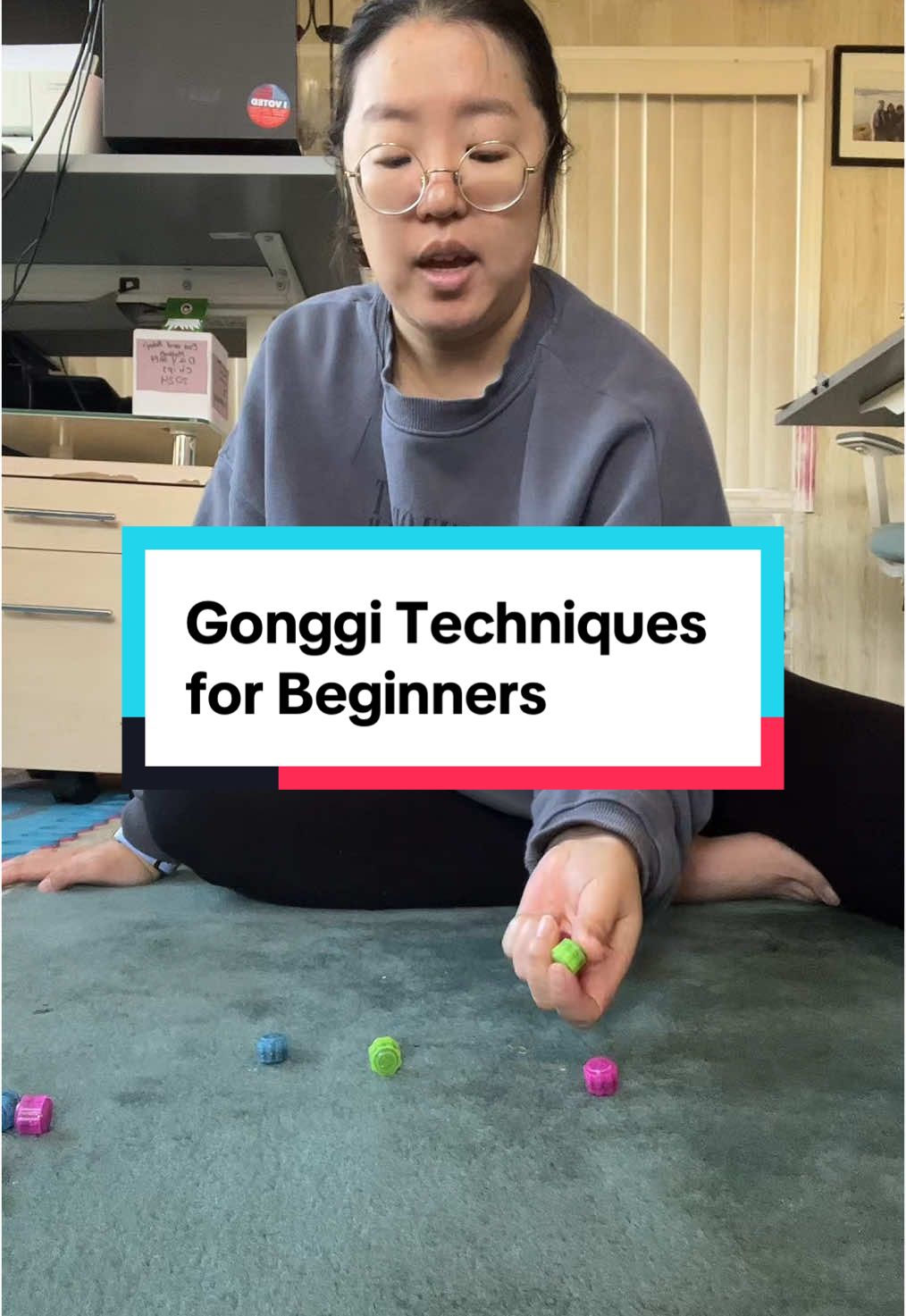 Two important gonggi techniques for beginners! Check out my playlist for more!  #gonggi #games 