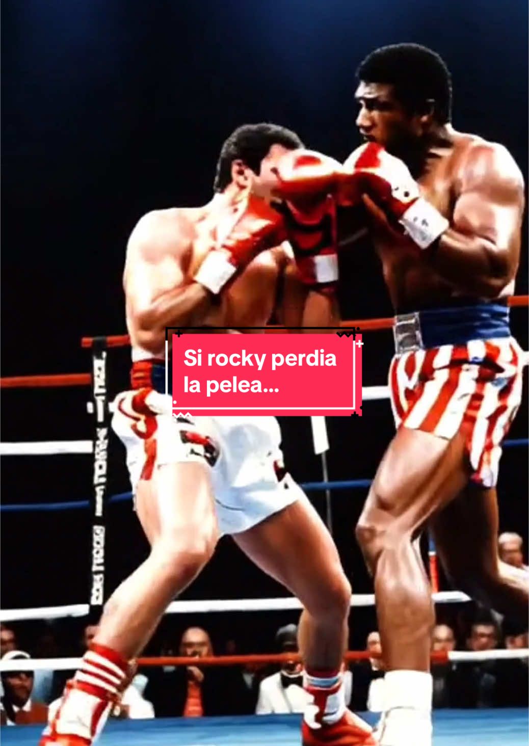 ¿Que pasaria si rocky perdia la pelea contra apolo? #rocky #rockybalboa #apolocreed #peliculas 