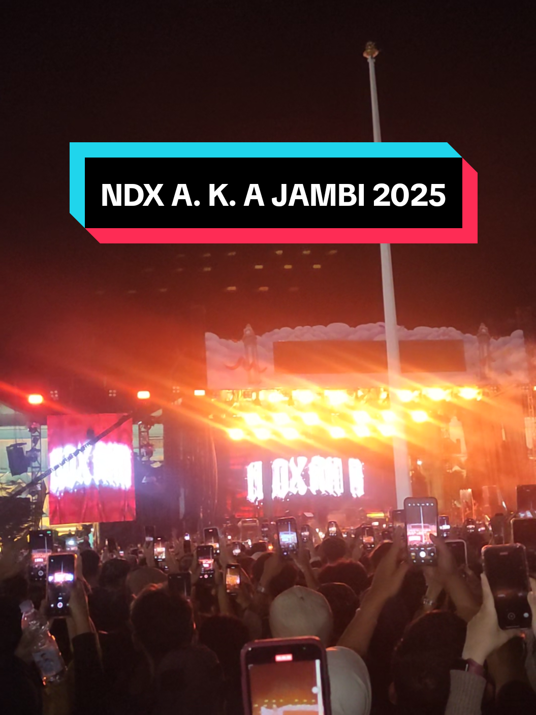 Absen dulu yang nonton konser NDX di Jambi #ndxaka #ultahjambi #konserndx #fyp 