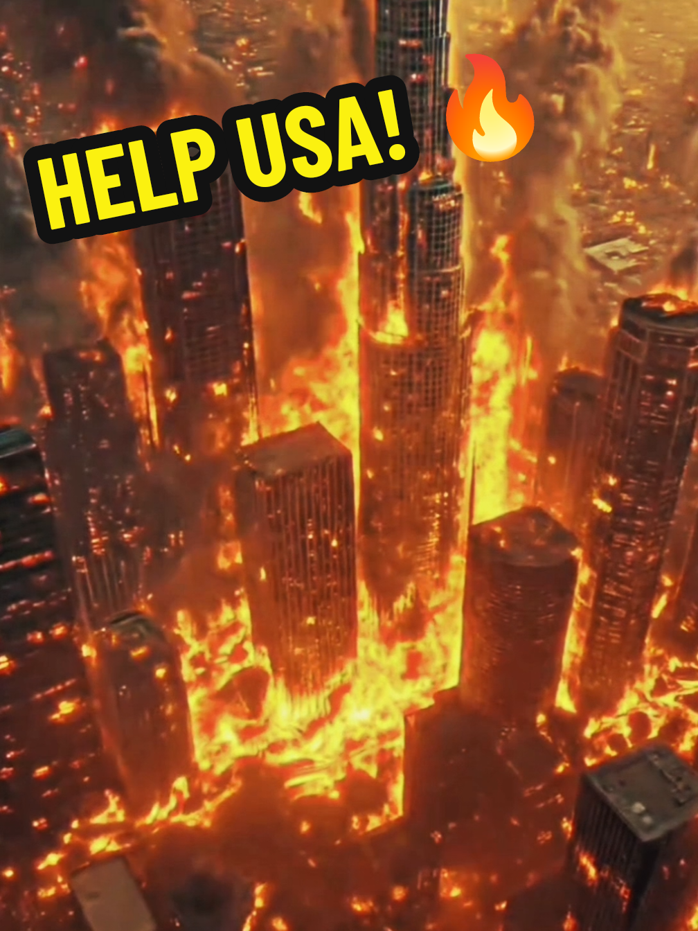 America ko Help Chye🔥 #losangles #unitedstate #america #wildfire #foryou #fyp #trending #fire #usa🇺🇸 #viral 