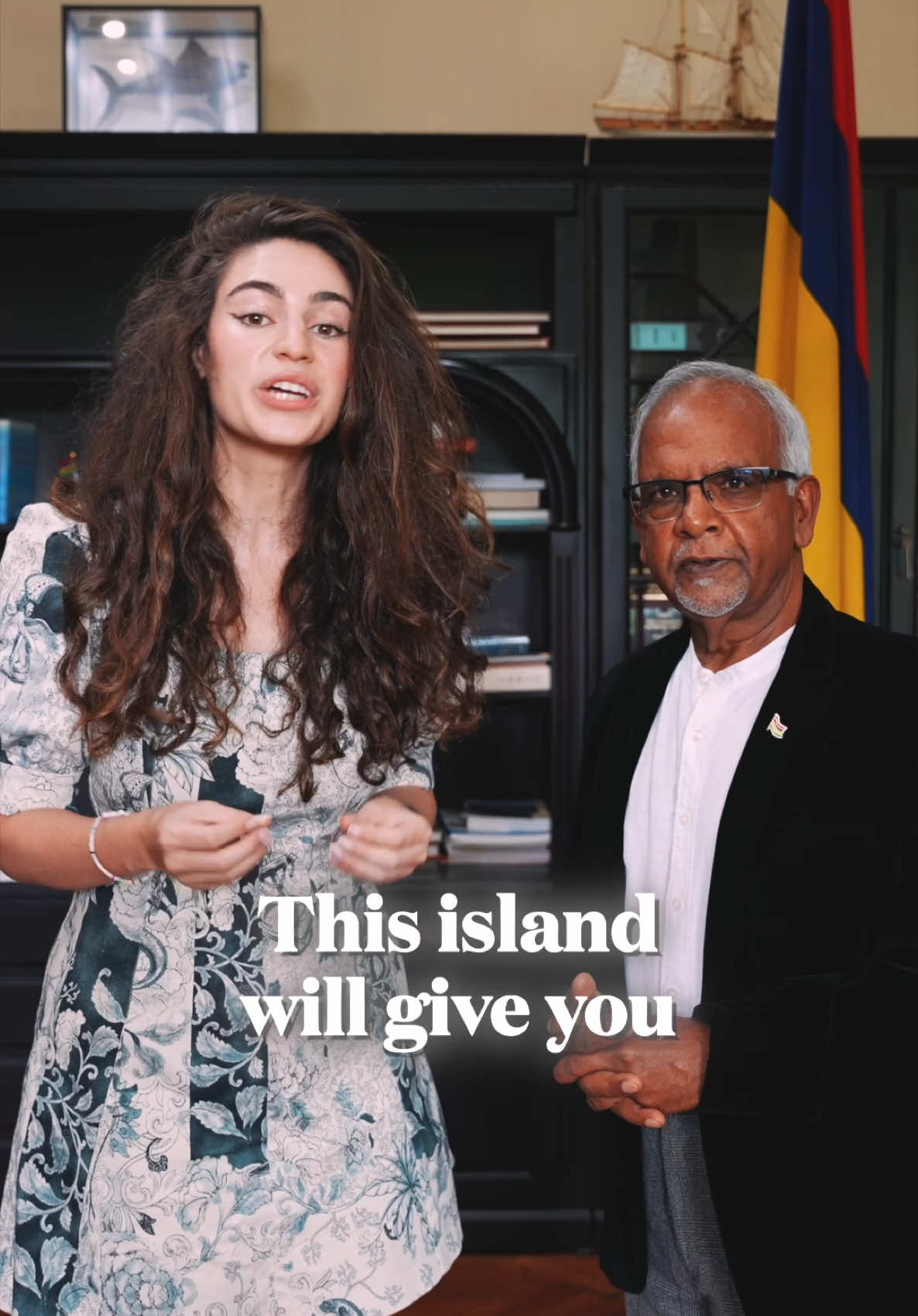 This island will give you a visa to come here and retire 🇲🇺🏝️