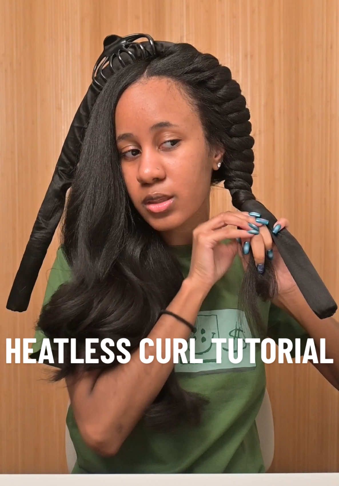 Replying to @TweetyBird here’s the heatless curl tutorial 💁🏾‍♀️