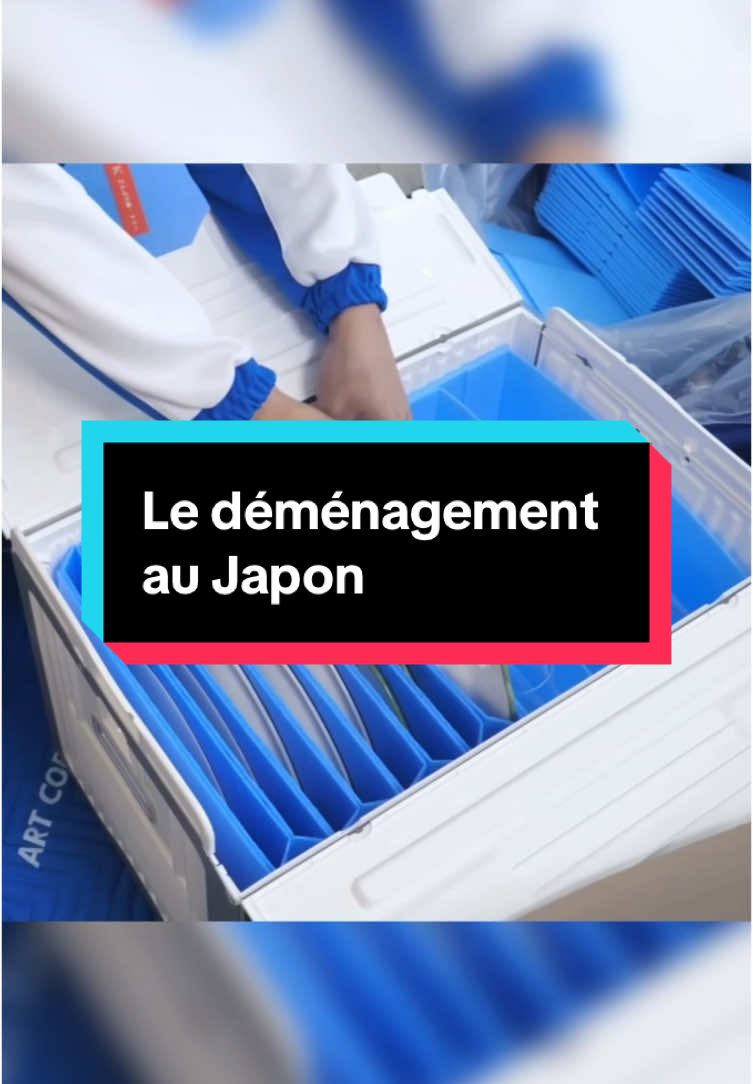 Le déménagement au Japon, un service 5 étoiles #demenagement #japan #explorer #tendance #pourtoi #fyp 