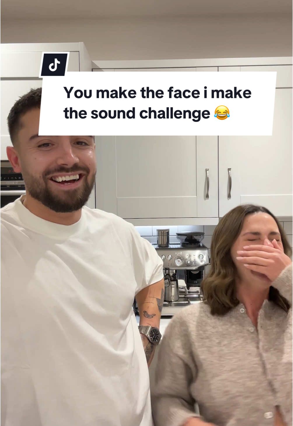You make the face I make the sound #challenge 💀😂😂😂