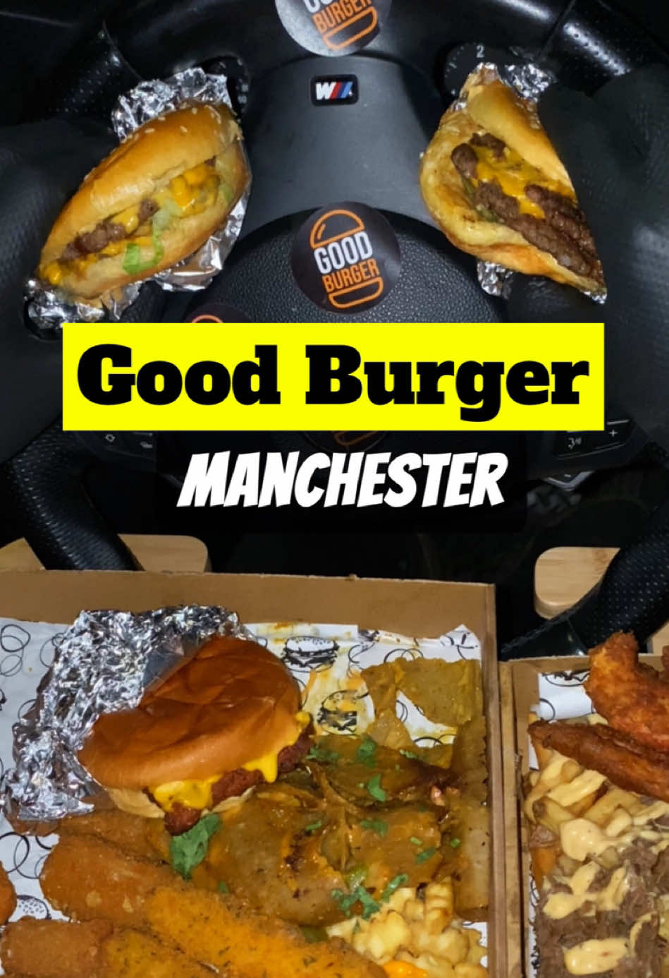 Good Burger 📍Manchester #goodburger #carfoodguy #eatingfood #eatingincar #foodincar #foodasmr #asmr 