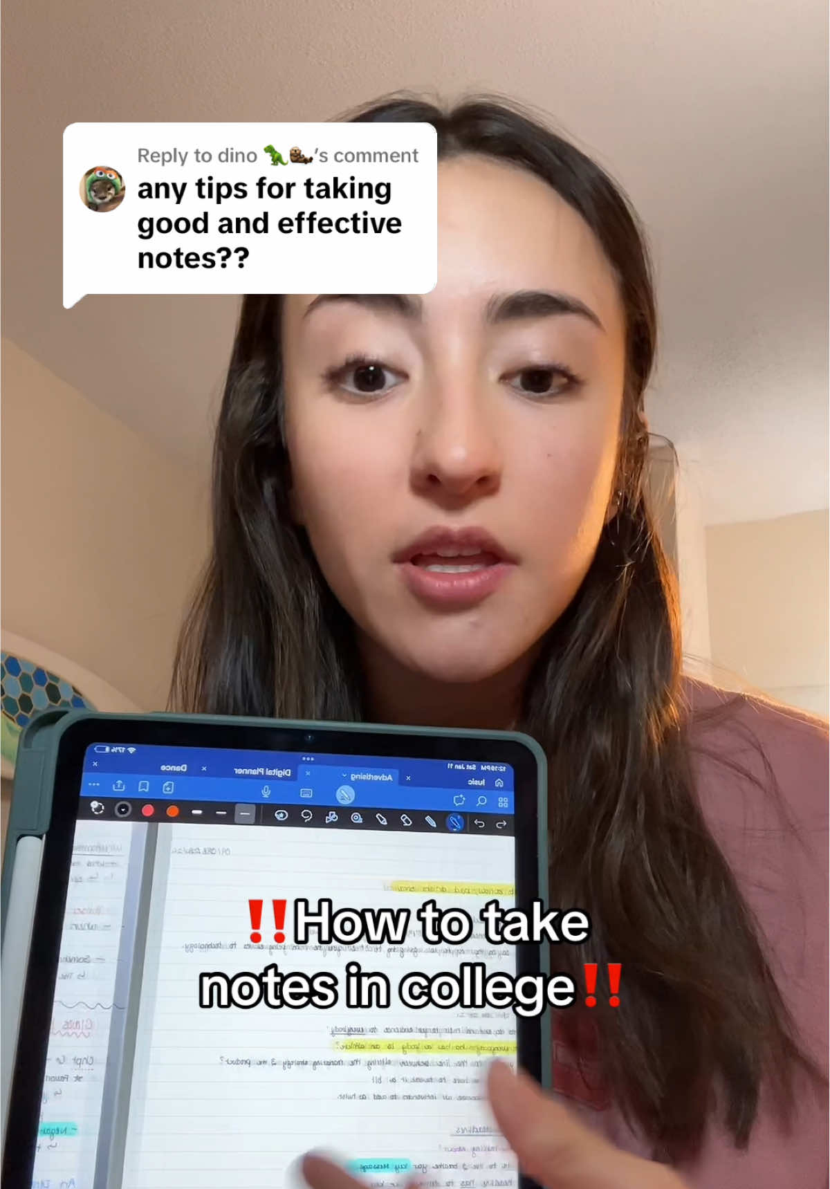 Replying to @dino 🦖🦦 you should def try to take notes this way #creatorsearchinsights #notes #collegenotes #collegegotmelike #collegetips #university #collegehacks #howtotakenotes #collegestudentlife #ipadnotes