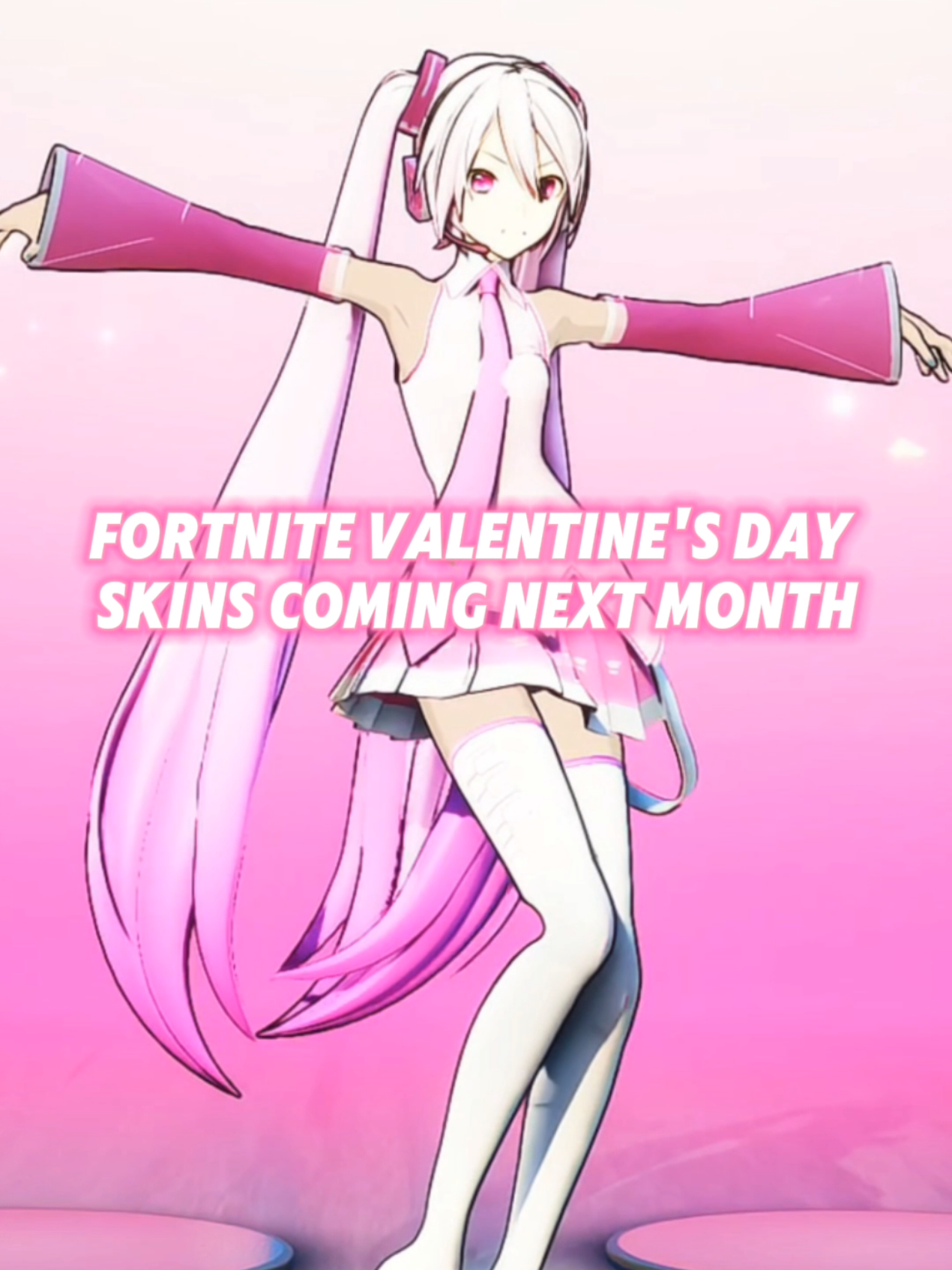 Fortnite Valentine's Day Skins Coming Next Month 💗 #fortnite #viralvideo #og #hatsunemiku #popular #fyp #itemshop #platinum_ruby 