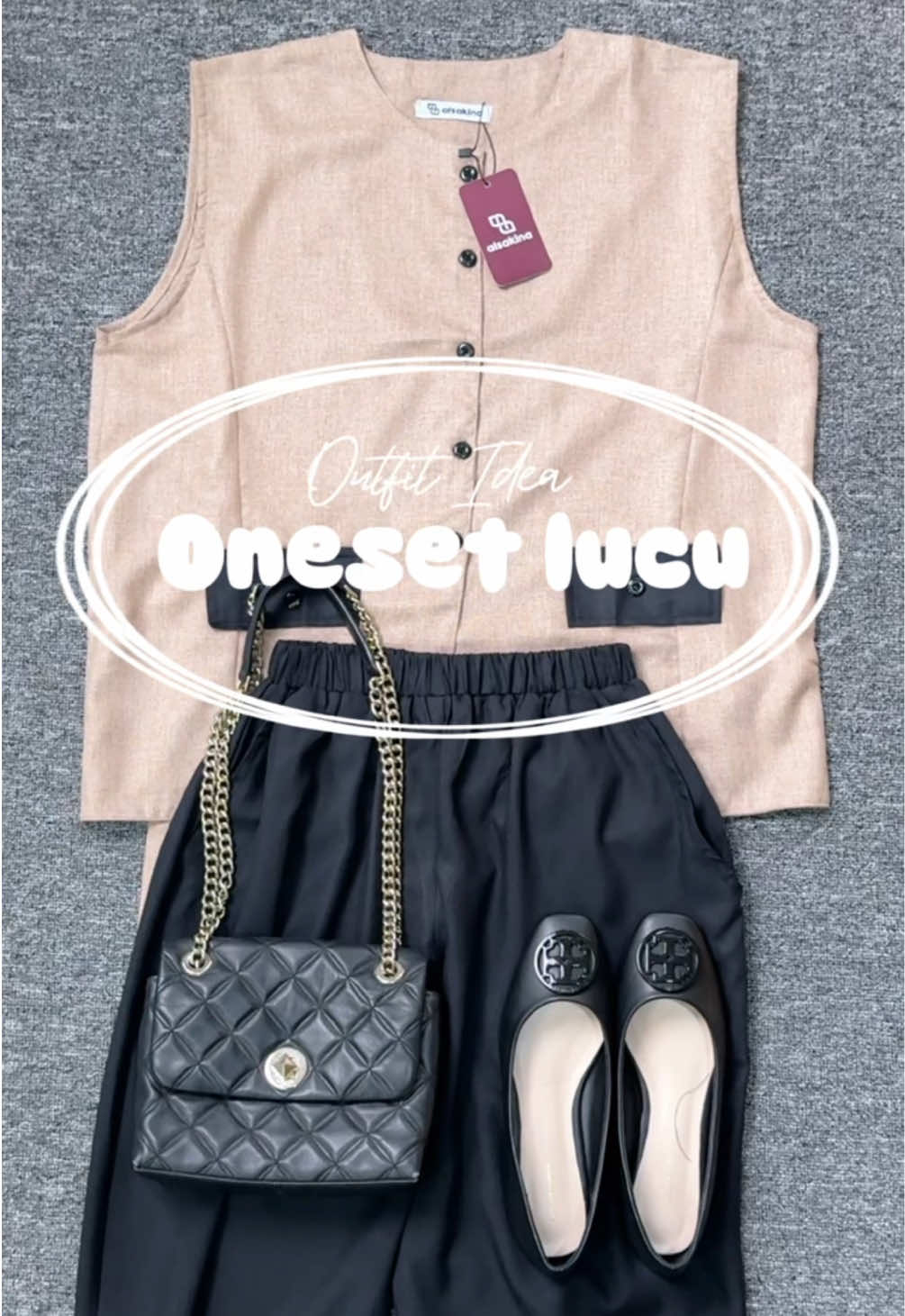 Cuuu bngttt☺️🤏🏻 langsung cek keranjang sblmm abiss 🥹🫵🏻 #stelanwanita #onesetkekinian #stelankekinian #outfitideas #outfitideas #onesetlucu #oneset2in1 