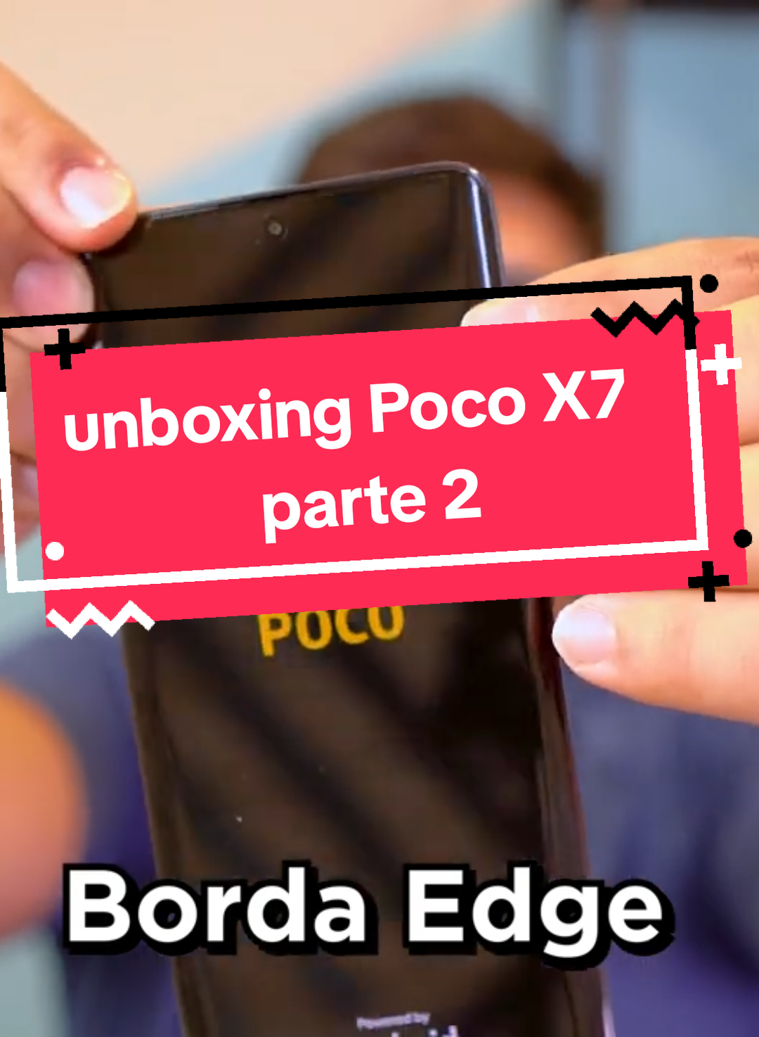 unboxing Poco X7 parte  #jersu #pocox7pro #poco #pocox7 #xaiomi 