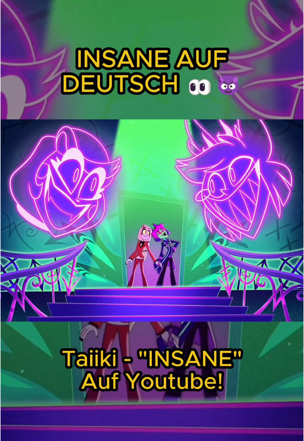 Könntest du mir sagen, wo ich bin? 👀✨❤️ #Taiiki #hazbinhotelcover #insane #alastor #fyp #singing #charliemorningstar #angeldust #niffty #vaggie #hazbinhotel