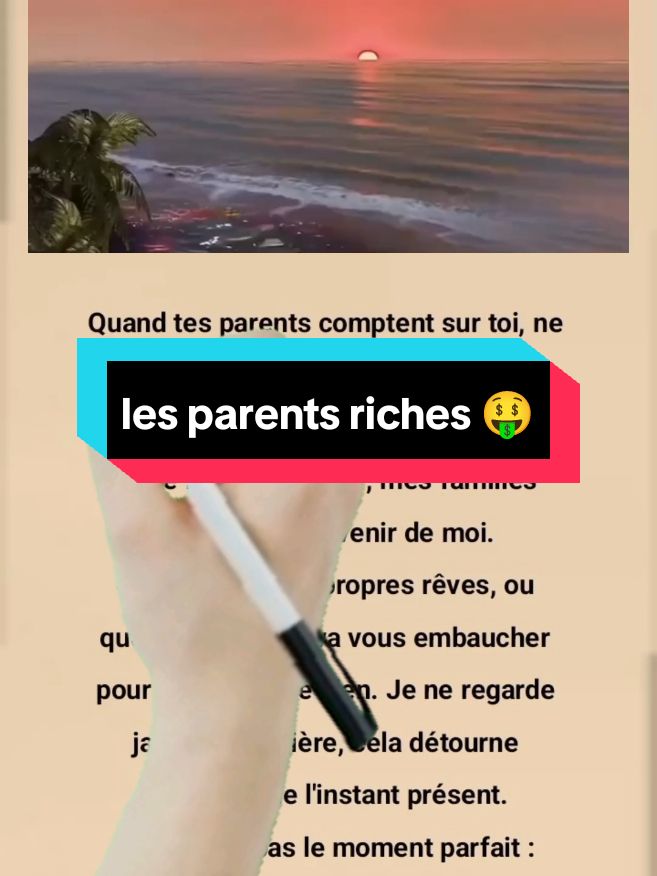 quand tes parents comptent sur toi, ne joue pas aux même jeux avec ceux qui comptent sur leurs parents #conseil #citation #inspiration 