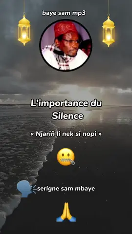 #creatorsearchinsights #serignesammbaye #lesilence l’importance du silence 