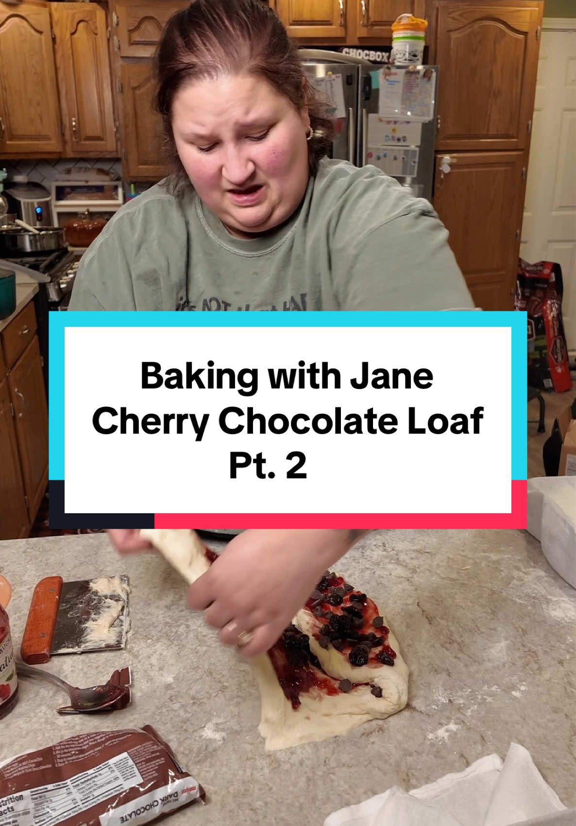 #AggressiveTutorials #AggressiveTutorialLady #AggressiveCookingShow #AggressiveCookingTutorials #sourdoughbread #sourdoughstarter #bakingwithjanedoe #janedoe #bakingwithjane #sourdoughtok #cherrychocolateloaf 