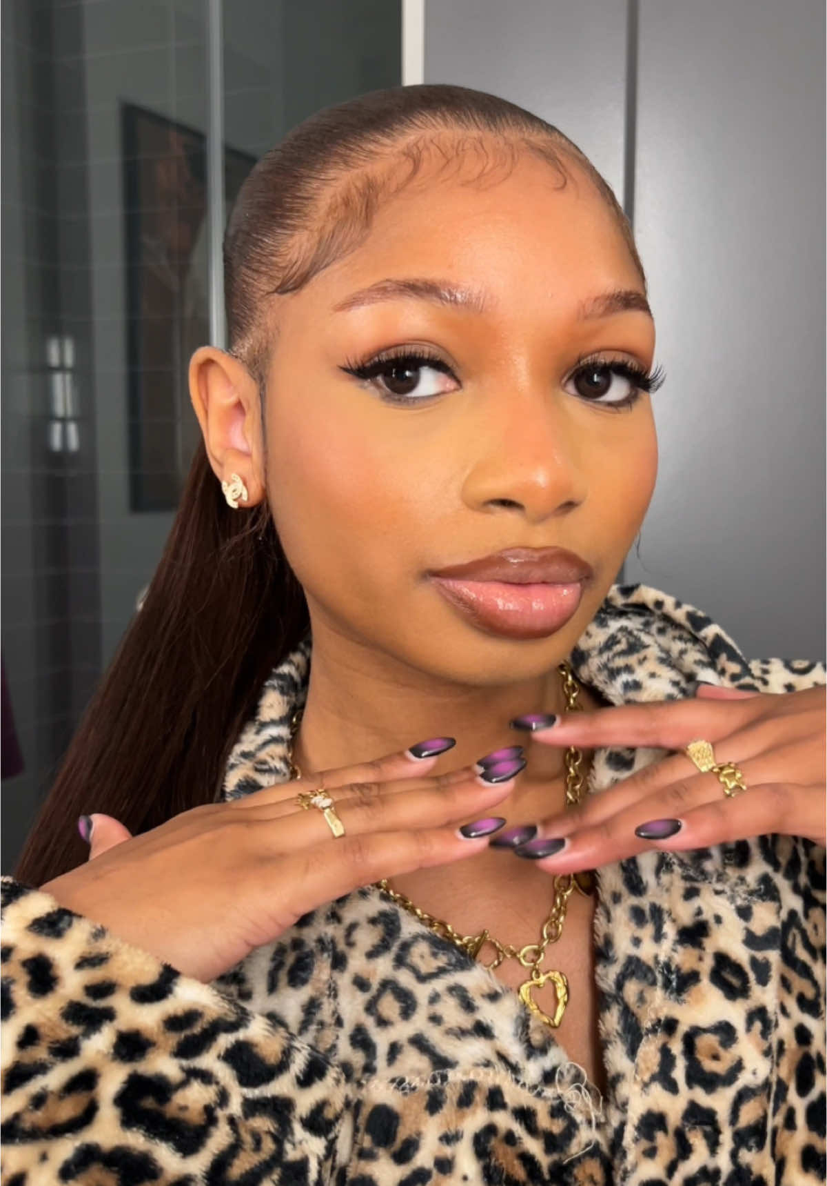 Lip combo just brings the whole look together 🤭