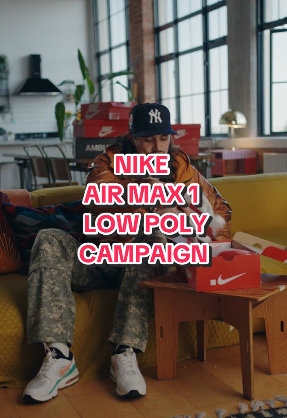 @Nike AIR MAX 1 LOW POLY CAMPAIGN FEATURING ME #AIRMAX #NIKE #SNEAKERS #CAMPAIGN #GAMING #gametok #gamingtok #sneakerhead #FYP #london 
