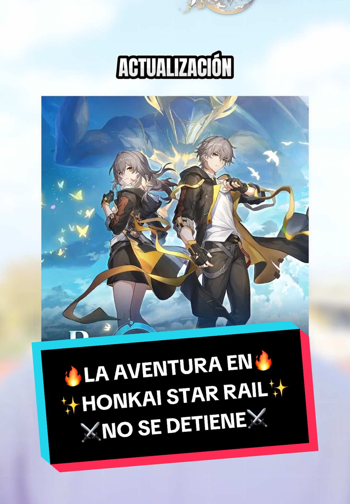 ¡Un maravilloso viaje de fantasía!😍🔥  Código para 50 jades estelares: ABC1GHIJ4567 #HonkaiStarRail #anime #weeb #otaku #StarRail #SraHerta #quepeks 