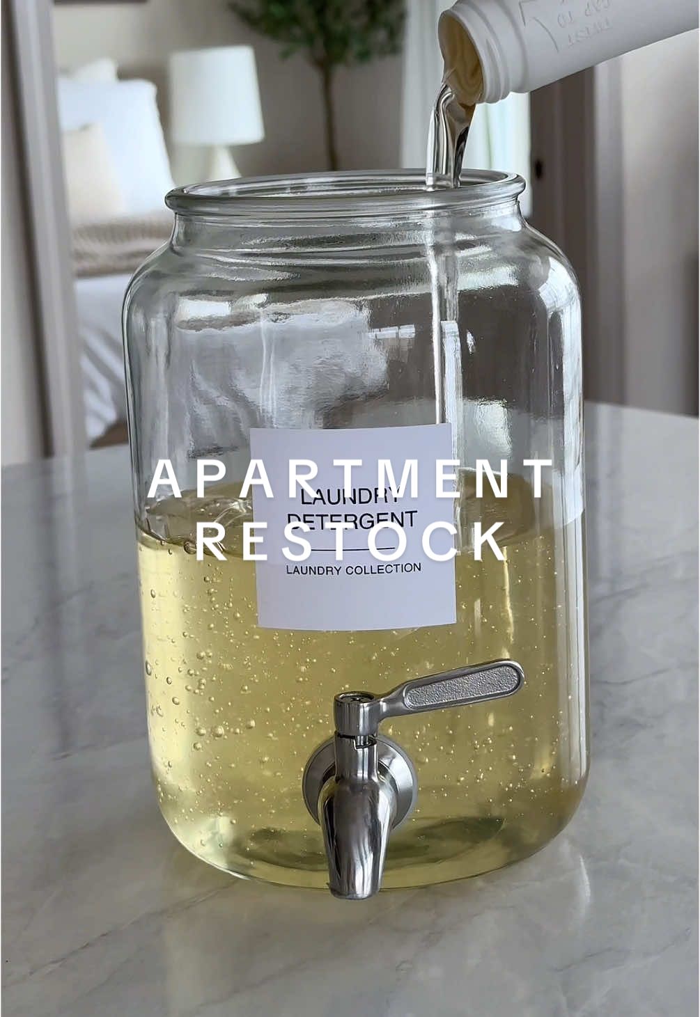 apartment restock!✨🧺  #asmr #asmrsounds #restock #restockasmr #laundrytok #laundryrestock #restockasmr #Home #organizedhome 