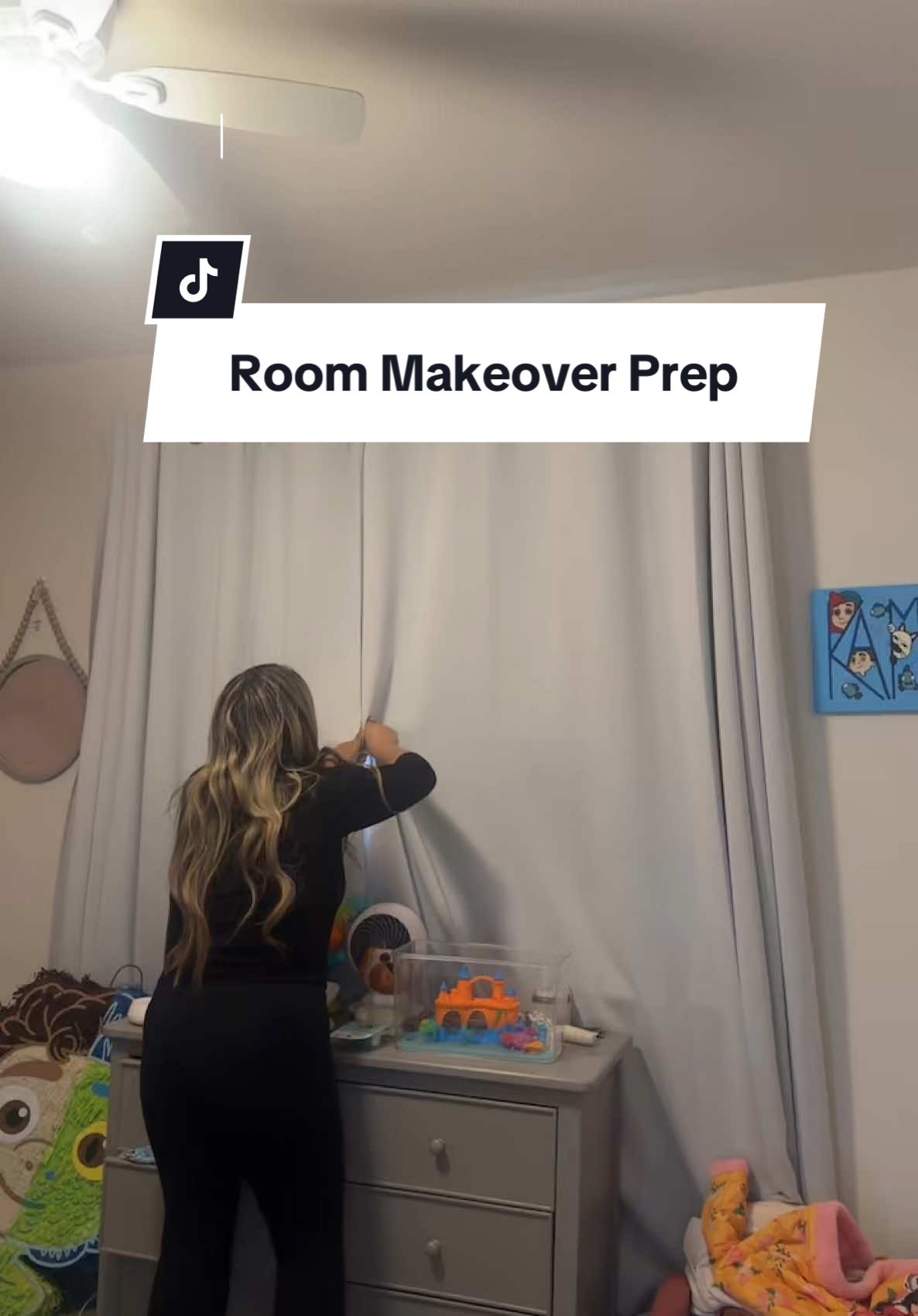 I can’t wait to transform this for my big girl!! #roommakeover #paintprep #creatorsearchinsights 