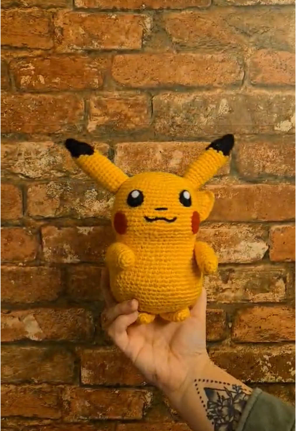 Listen, I’m obsessed 🤩  Check out this crochet Pikachu and tag someone you know would love it too💕💕💕  #crochetersoftiktok #pokemon #fypシ #plushies#creatorsearchinsights 