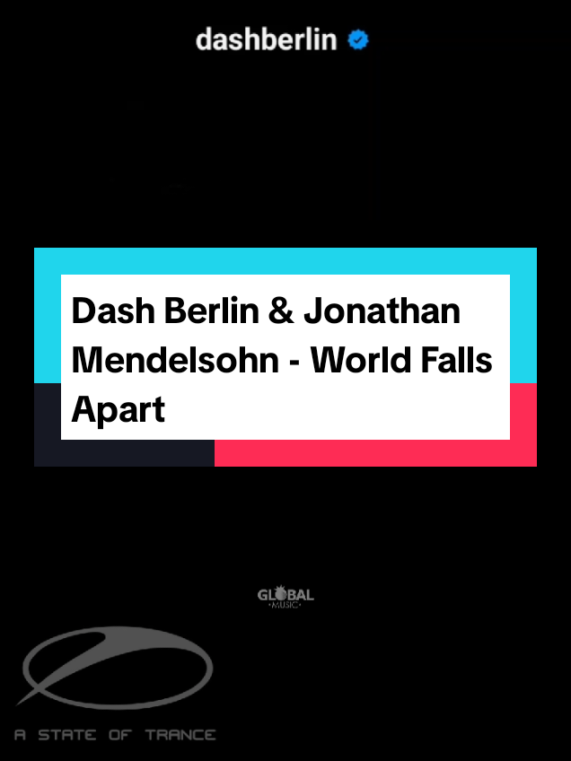 Dash Berlin & Jonathan Mendelsohn - World Falls Apart  #trance #dashberlin #jonathanmendelsohn #worldfallsapart #videolyrics #videoclip #globalmusic911 #forever #fouryou 