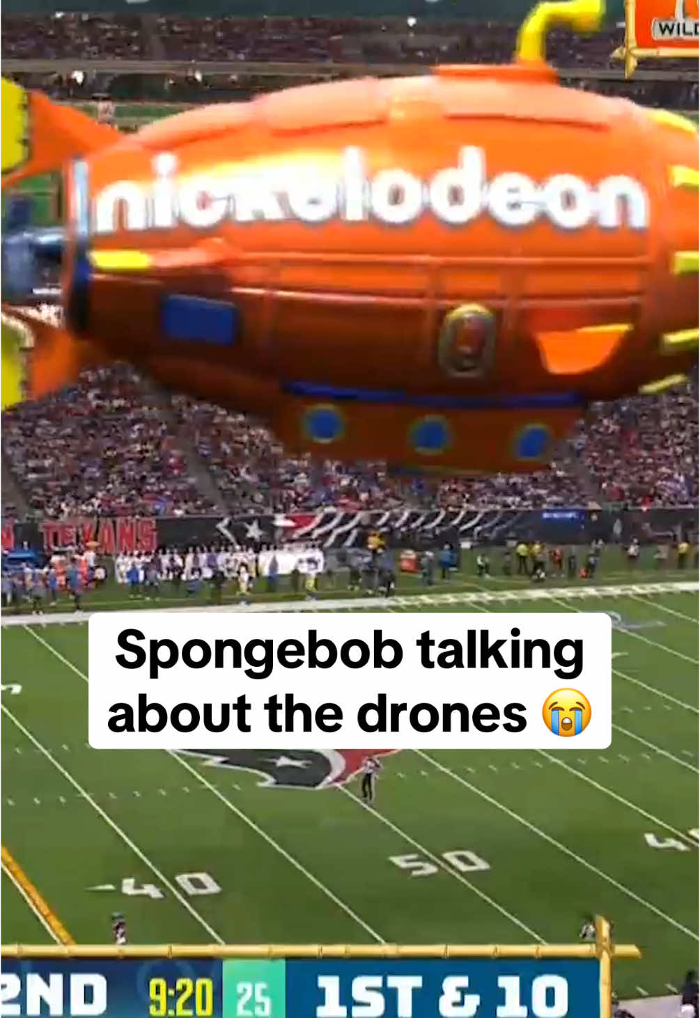 💀💀💀 #spongebob #nfl #nick #drone #newjersey 