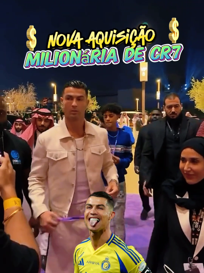 nova aquisição milionária de Cristiano Ronaldo 💸#futebolbrasileiro #cristianoronaldo #ronaldo #futebol 