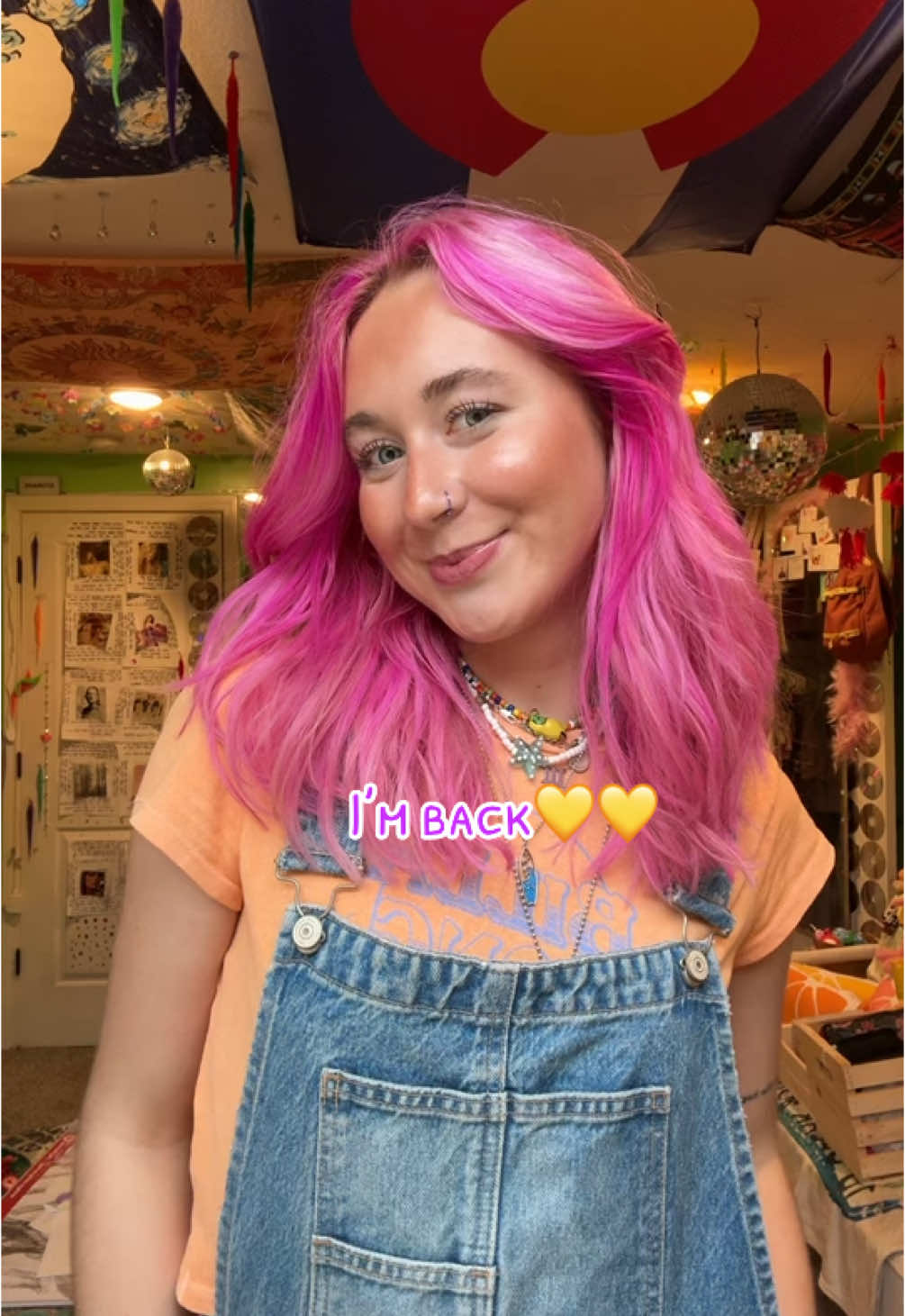 READ CAPTION!! 🍊🍊🍊   Hey guys!! IM BACK!!! I missed you all so so much!! I am aware of the potential possibility of TikTok getting banned. I’m not for sure what’s going to happen but IF it does - follow my insta !! - luca_bondd  All my links are in the bio!!!  I love you all so much and I missed you with my entire heart and soul- love Luca💛💛  . . . . #recovery #3drecovery #edrec0very #edsheeranrecoveryy  #outfitinspiration #fashiontok #oceand #surfergirl#beach #beachaesthetic  #beachvibes #colorfulfits #overalls #freepeople #colorful  #fits #positivevibes #maketodaycount  #hippietok #OOTD #outfit #outfitoftheday #pinkhair #hairstyle #dysonairwrap #fashiontiktok  #granola #MentalHealth #MentalHealthAwareness  #youcandothis #granolagirl #saltygranola #docmartens #blondie #beachywaves #converse #sunshine