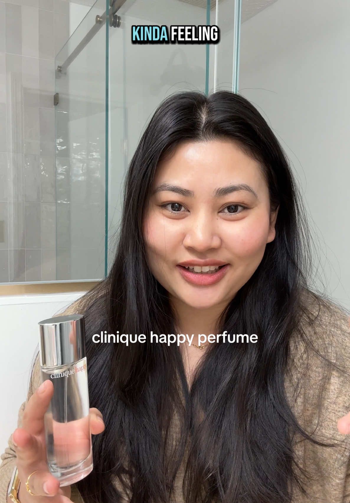 In love with this perfume #GiftedByClinique thank you @Clinique #Cliniquehappy #GiveHappyGetHappy #Clinique #GiveClinique #perfume #perfumetok #everydayperfume #cleanperfume 