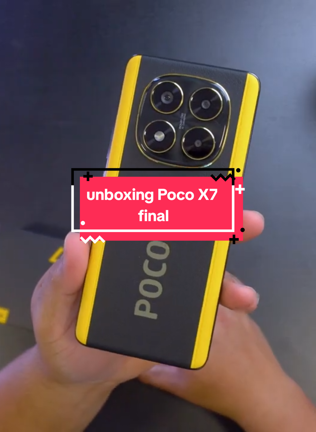 unboxing Poco x7  #xaiomi  #pocox7 #poco #pocox7pro #jersu #