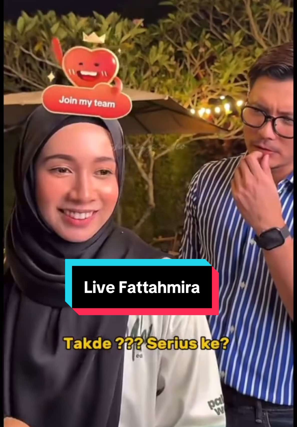 Merah muka amira kena sakat dgn fattah🤣 #livetiktok #pakmatwestern #pmw #fattahamin #amiraothman #fyp #trending 