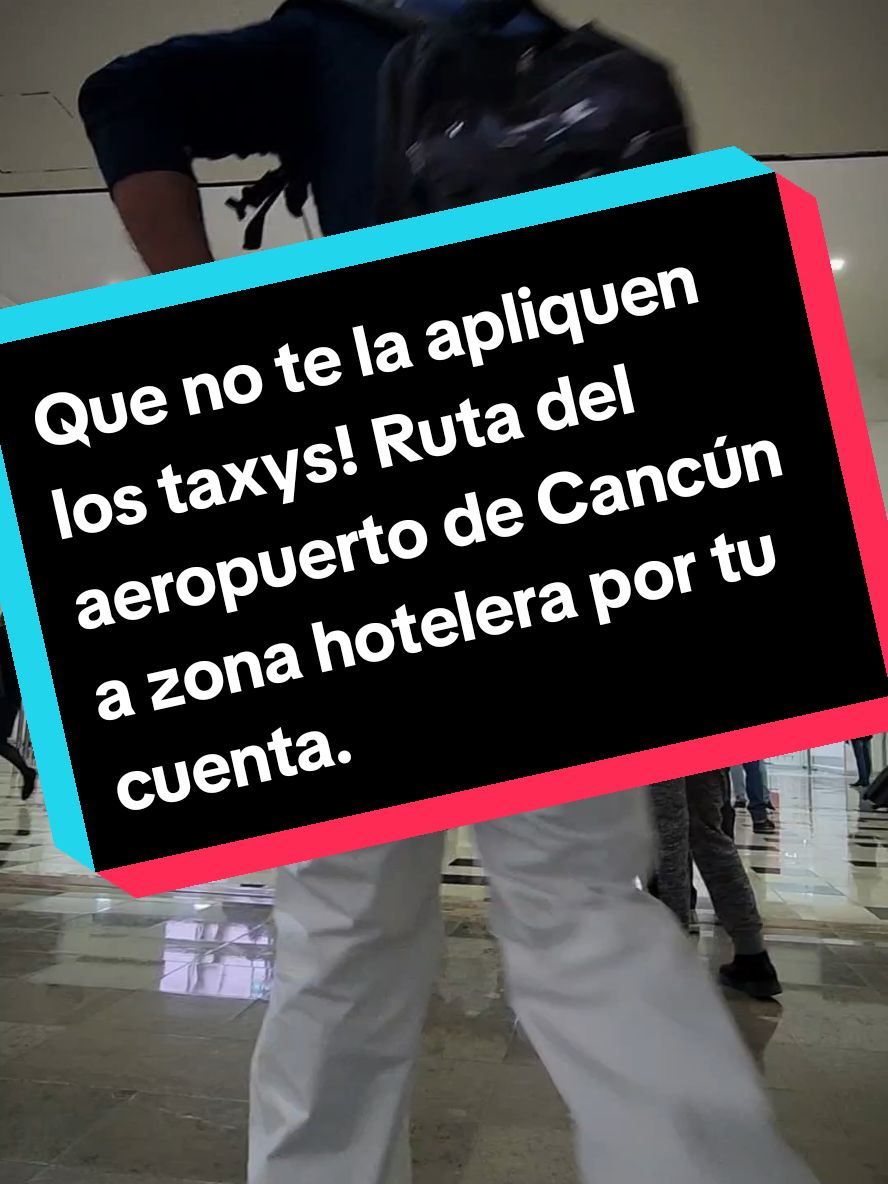 Acá les va la ruta fácil y en corto para salir por su cuenta del aeropuerto de Cancún al centro de Cancún y zona hotelera, para que no te Luiseen como el comunica 😜😜😜 de la central de cancun centro la ruta R1 da servicio 24 horas y es bastante segura. más detalles en el vídeo. #transportepublico #cancun #quenotepase #hazlotumismo #viajerosporelmundo #backpackers #ahorrando #deviaje #ado 