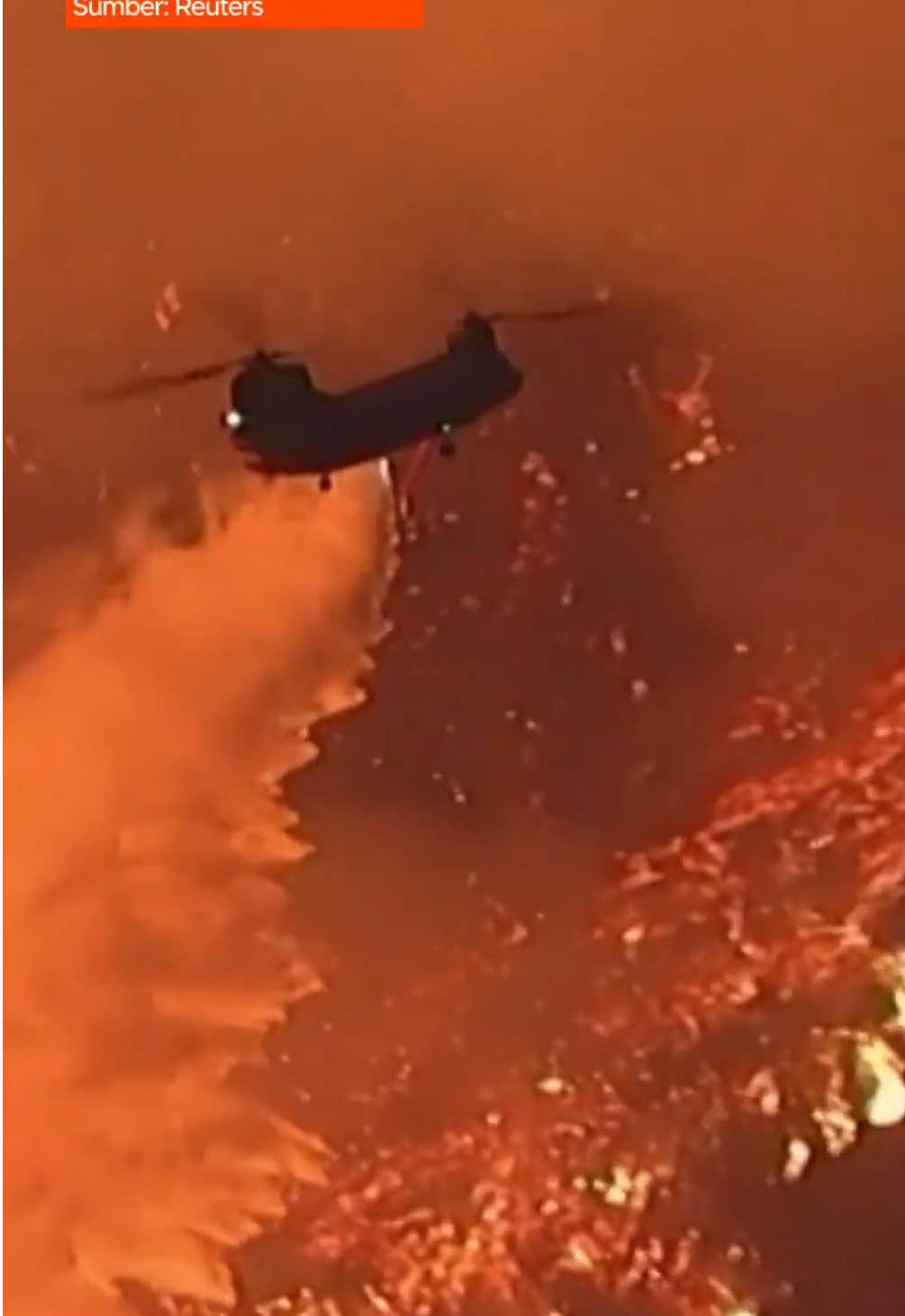 Visual menunjukkan api marak secara mendadak di Los Angeles, California pada Jumaat malam. Difahamkan, anggota bomba dan pihak berkuasa tempatan sedang giat berusaha untuk membendung kejadian itu daripada terus menular. Trak bomba juga dilihat di beberapa jalan dan beberapa unit helikopter turut dikerahkan misi pemadaman api yang sedang marak di kawasan pergunungan Santa Monica, California. Menurut laporan, enam kebakaran hutan berlaku serentak dan ia telah memusnahkan kawasan kejiranan Los Angeles County sejak Selasa, dengan sekurang-kurangnya 11 orang dilaporkan maut. Sumber: @501awani  #SINARKongsi #SINARMuzikRetroTerbaik #fyp #la #california #fire #america #foryoupage #fyppppppppppppppppppppppp  