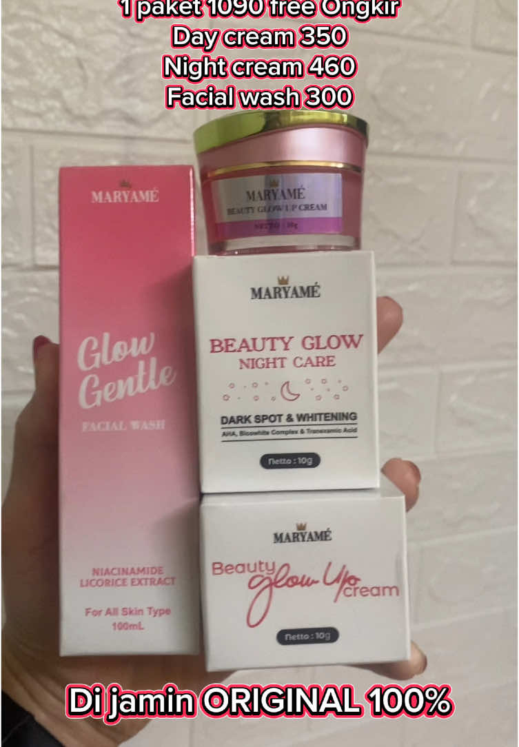 Maryame glow ready taiwan masuk wa ya link Ada d bio #maryame #maryameskincareviral #maryametaiwan #skincaretaiwan #taoyuan_taiwan🇹🇼 #bcaxyz #masukberanda #readytaiwan #soundviral #soundfuji #creammaryametaiwan 