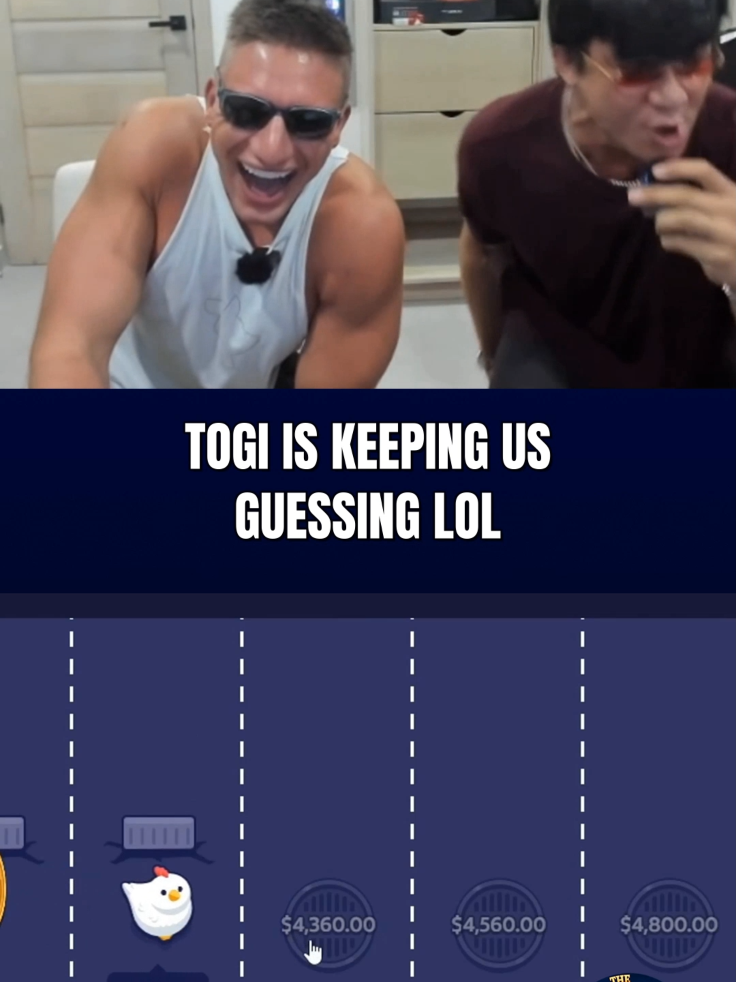 Togi is keeping us guessing lol