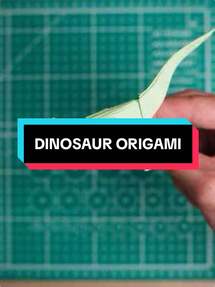 Origami dinosaur #fyp #fypシ #fypシ゚viral #viral #trending #foryoupagethis #origami #origamitutorial #dinosaur #art #viralposts #viraltiktok