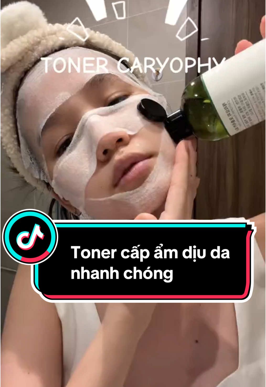 Toner Caryophy chân ái da mụn #caryophy #trend #xuhuong #lamdep 