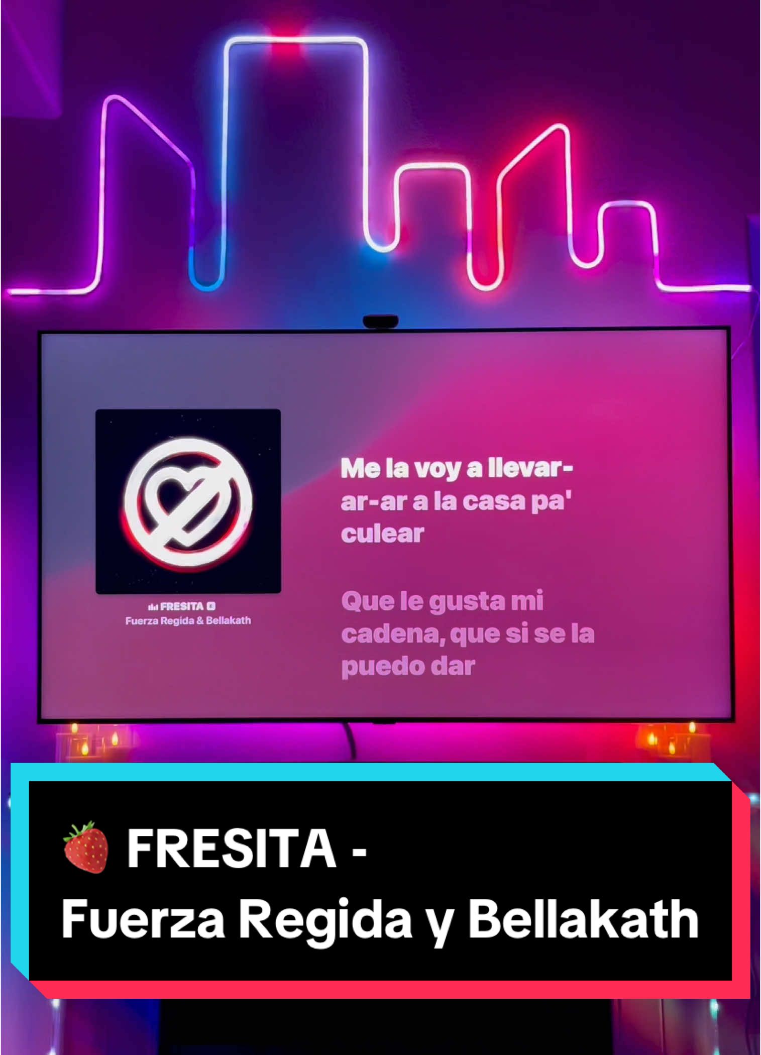 🍓 ‘FRESITA’ de Fuerza Regida y Bellakath, una mezcla explosiva de corridos y estilo urbano llena de actitud. . . #fuerzaregida #bellakath #fresita #fresitas🍓 #letras #musica 