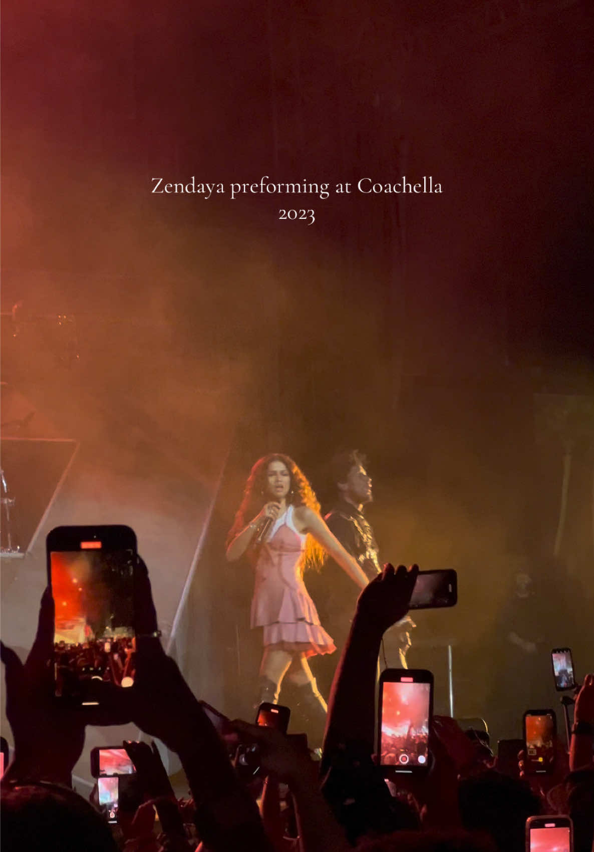 Once in a lifetime experience 😭 #zendaya #coachella #foryou #trending #labrinth #allforuszendaya #coachella2023 #fyp #content 