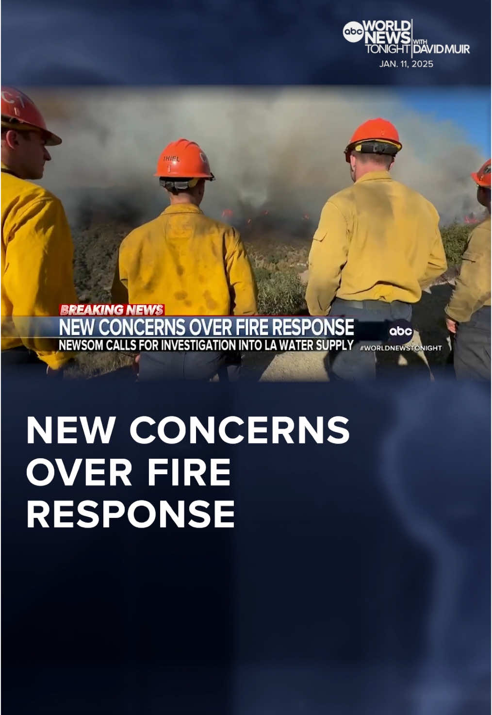 While firefighters battle the flames, new questions about the city's readiness for potential wildfires in LA arise. Leaking sprinklers depleted water and a 117 million gallon reservoir was taken offline for repairs before the fires broke out. Jaclyn Lee reports. 